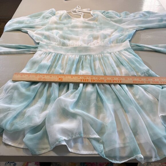 LDT Tie Dye Mini Dress Size 12 - Picture 12 of 14